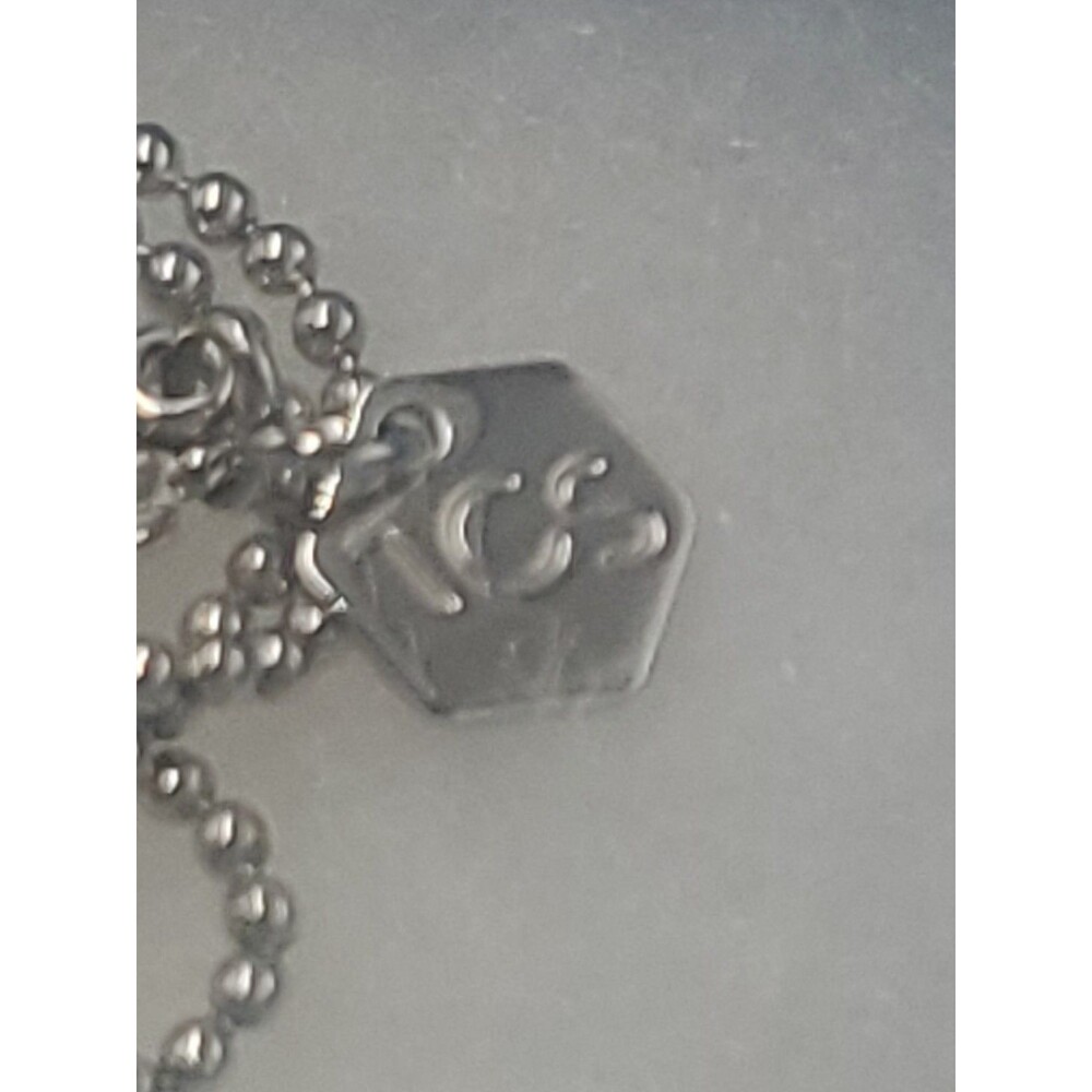 Touchstone Crystal Inside Scoop Pendant Black SilverRhodium Necklace Swarovski💎 - Picture 4 of 8